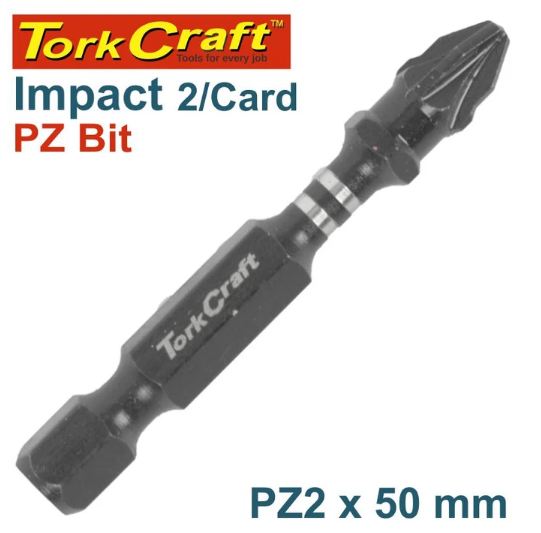 Tork Craft Impact Pozi 2x50mm Power bit