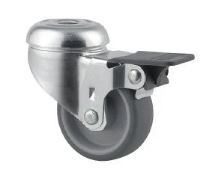 Normal Castor, Swivel, 50mm, BH with Brake