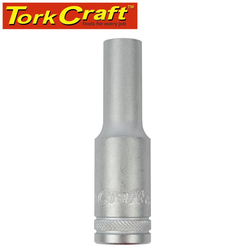 Tork Craft 1/2" Deep Socket 09mm, CRV, 12 Point