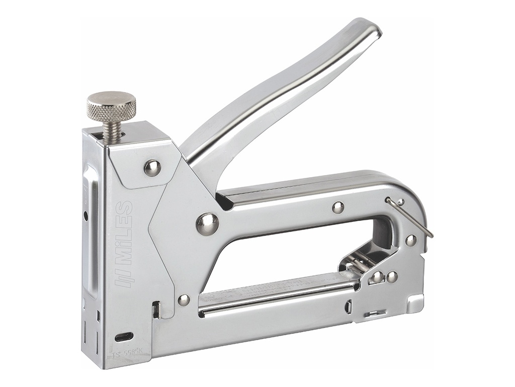 [MILTS5585K] Miles IND Staple Gun Metal 22G 4-14mm JT21