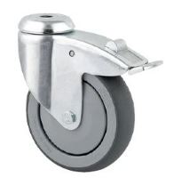 [NC-100-PJP-BH-WB] Normal Castor, Swivel, 100mm, BH with brake