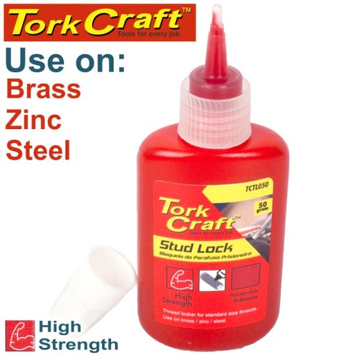 [TCTL050] Tork Craft Stud Lock High Strength for Standard Sized Threads